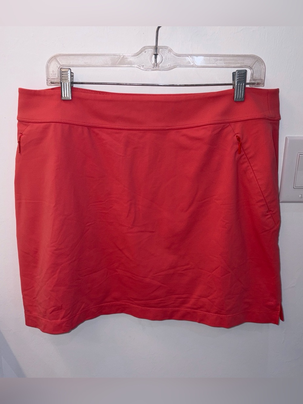 Tommy Bahama IslandZone Coral Skort Skirt Size Large Like New